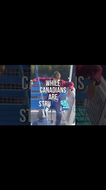 Trudeau, Goes Bungee Jumping, While Canadians Are Struggling