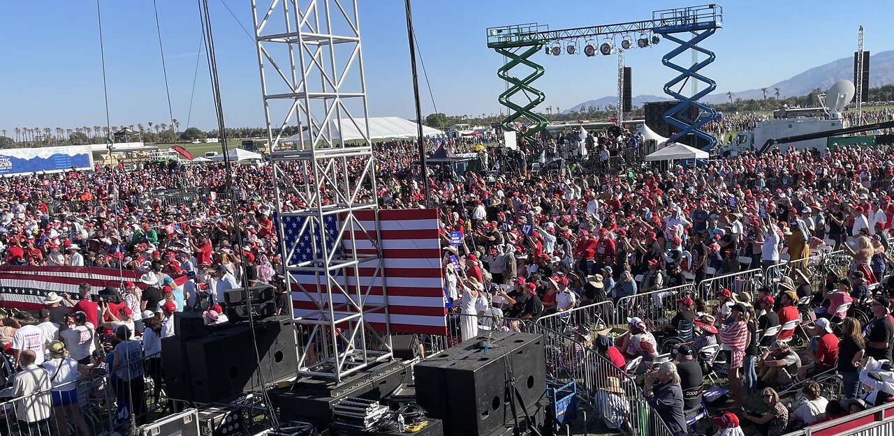 Trump Rally - October 12th, 2024 in Coachella, California