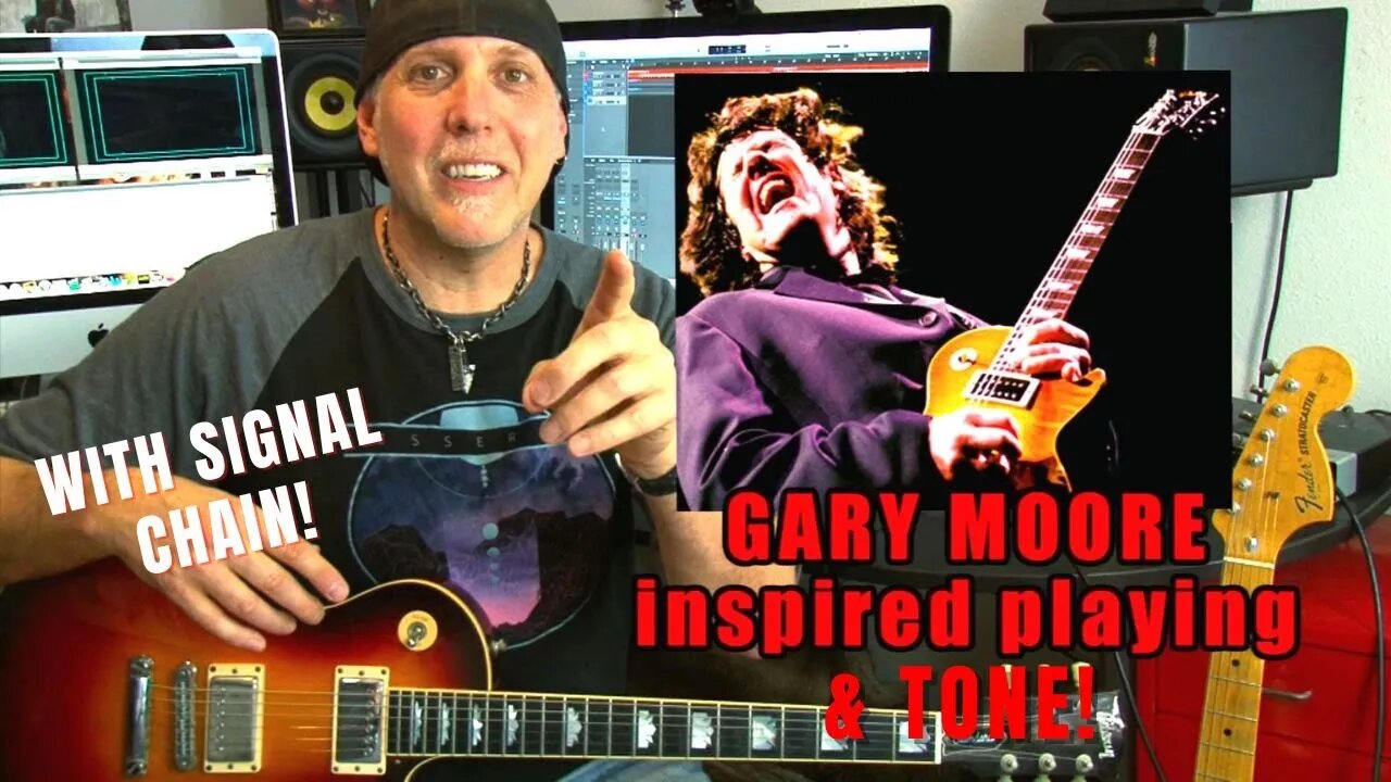 Gary Moore inspired playing & Tone with Signal Path Neural DSP Gibson LP