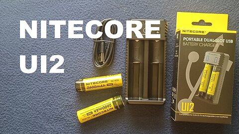 SHOW AND TELL 178: NITECORE UI2 PORTABLE DUAL-SLOT USB BATTERY CHARGER