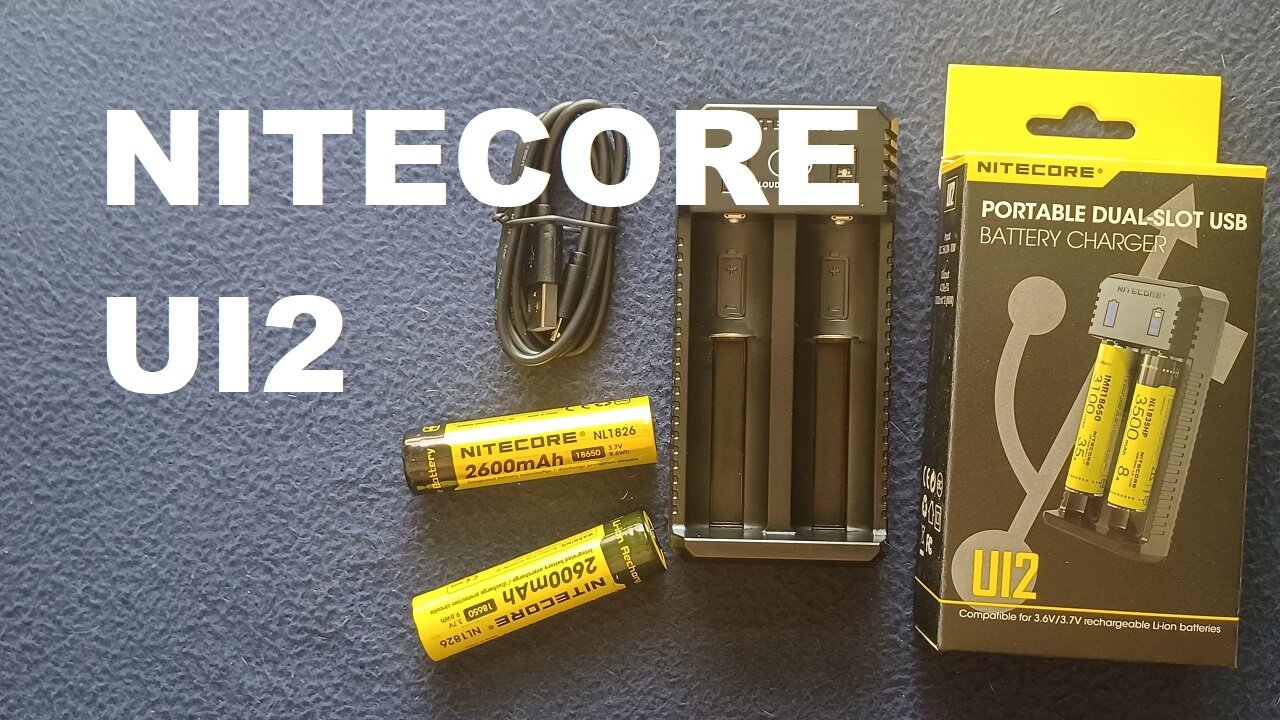 SHOW AND TELL 178: NITECORE UI2 PORTABLE DUAL-SLOT USB BATTERY CHARGER