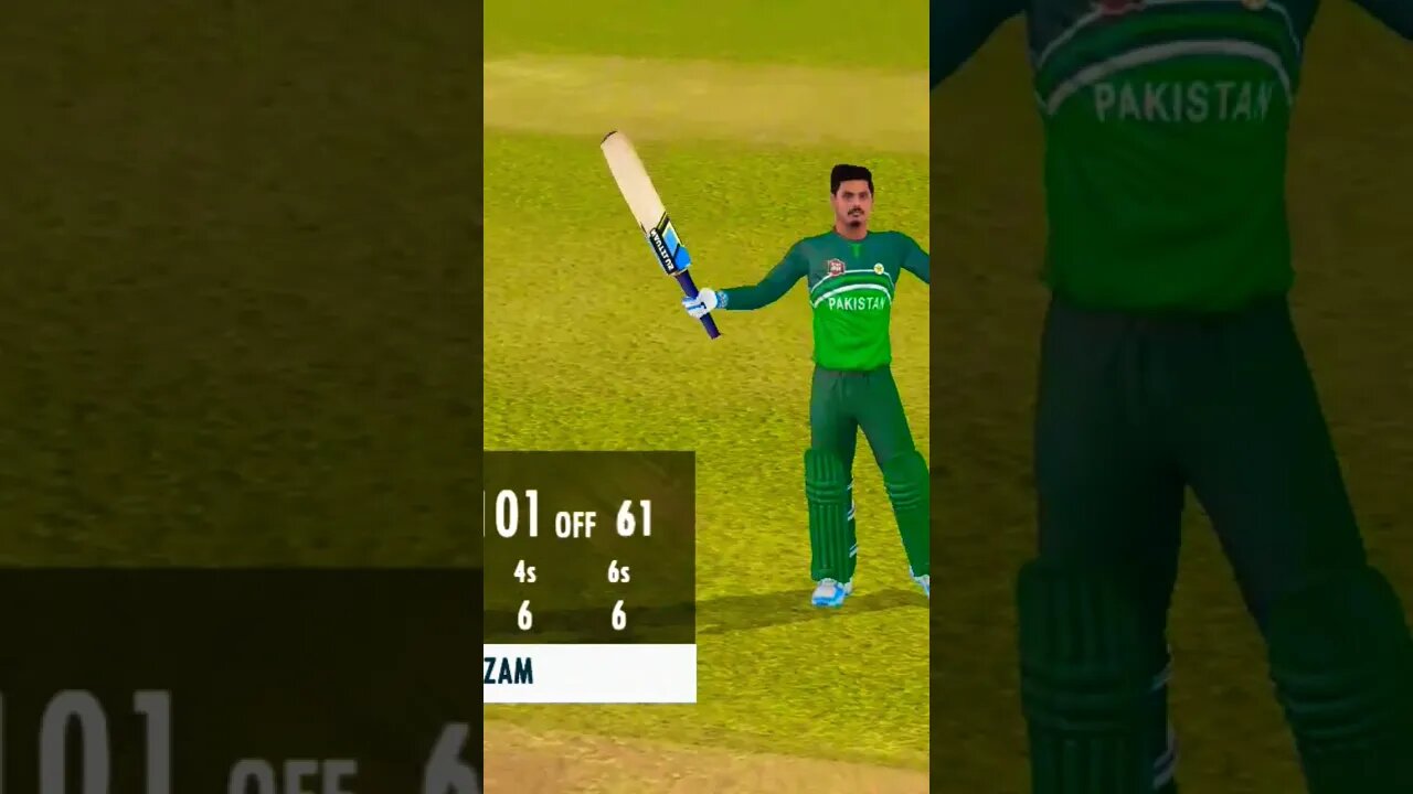 Babar 💯 🥳 #cricketgame #ytshorts #rc22gameplay #shortsfeed #youtubeshorts #realcricket22