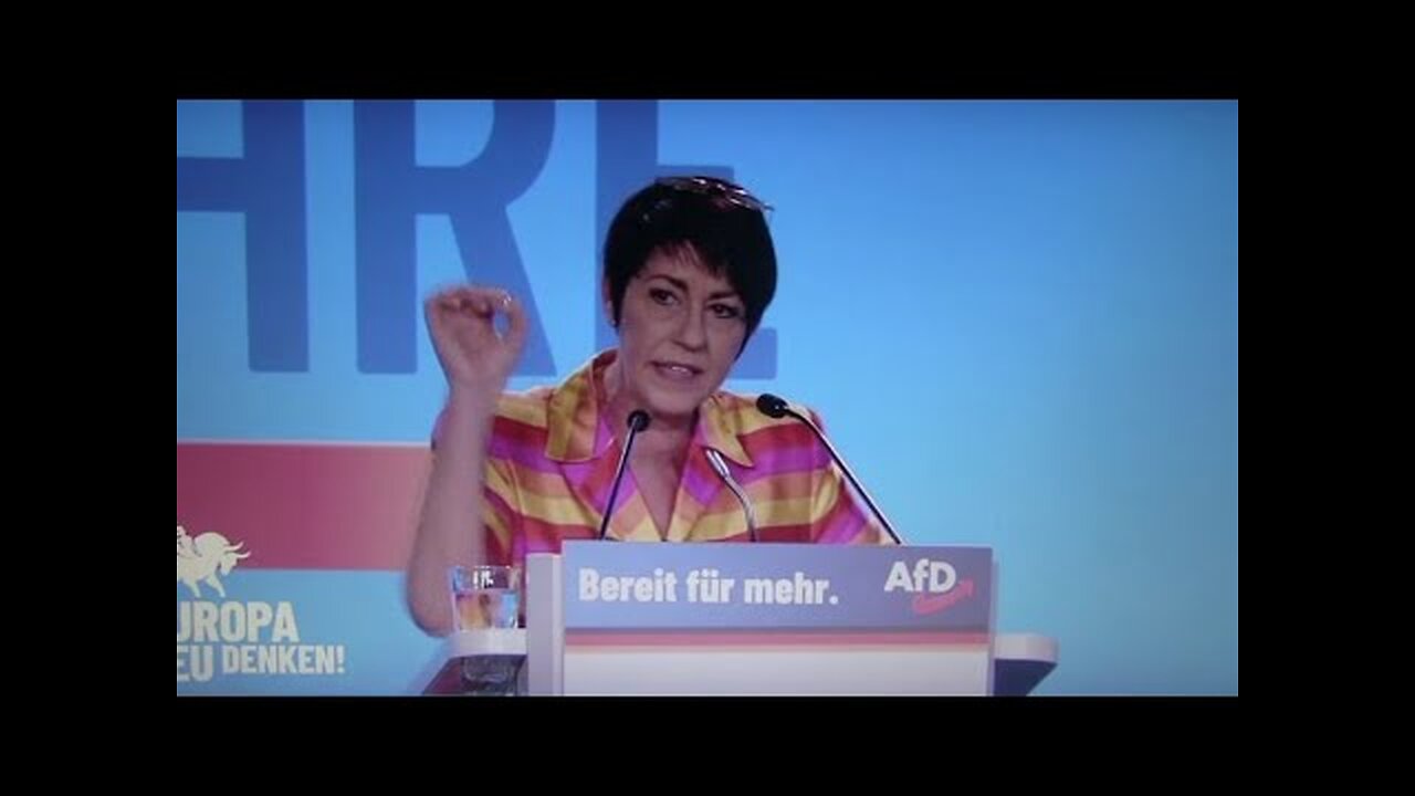 Wutrede. "Wo bleibt der Verfassungsschutz wenn man ihn mal braucht." Christine Anderson