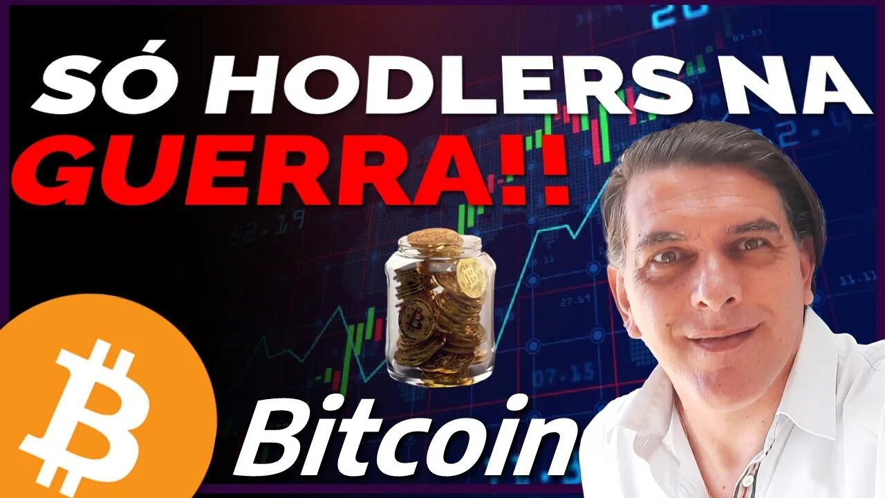 SÓ OS HODLERS AINDA ESTÃO EM PÉ NESTA GUERRA: Análise on-chain Bitcoin