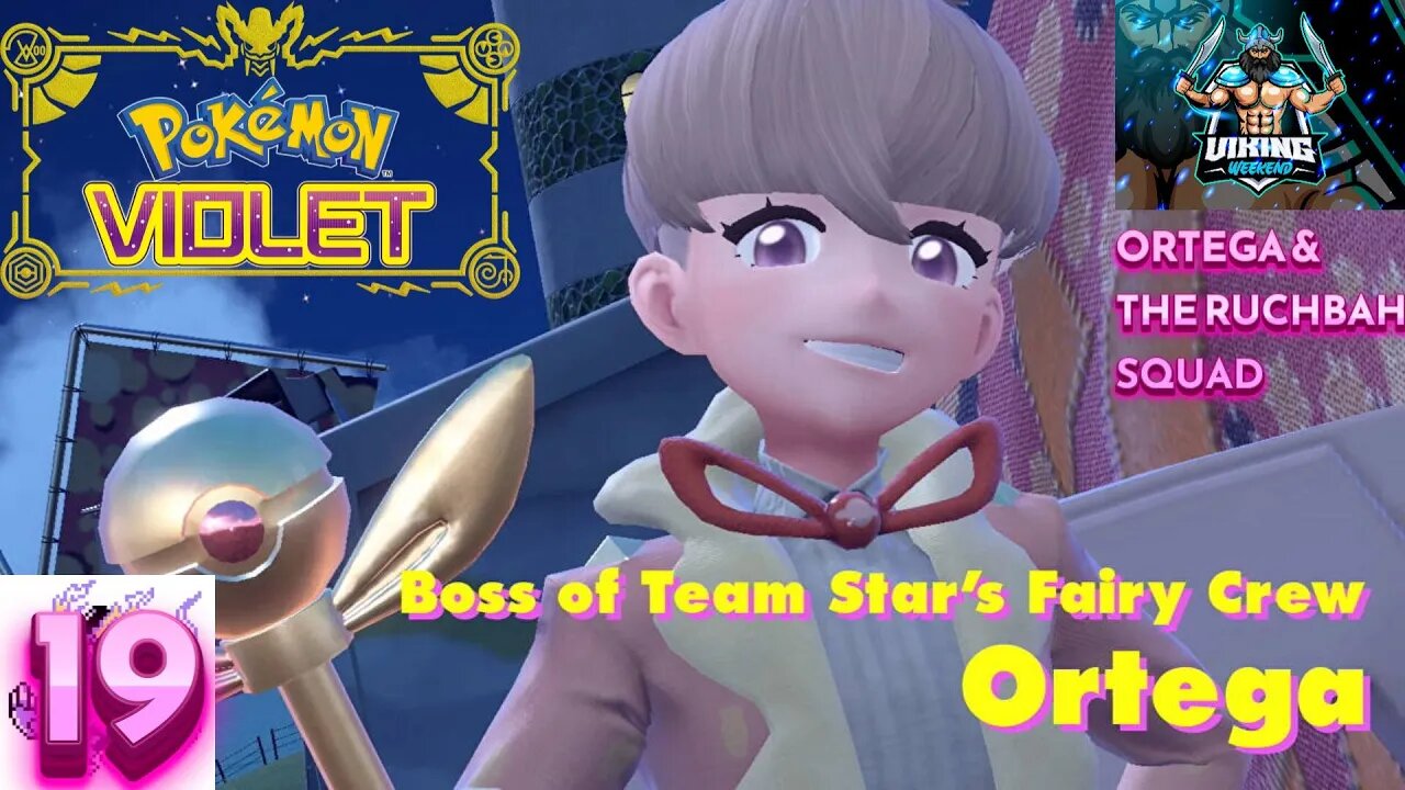 Pokemon Violet Playthrough Part 19: Ortega & the Ruchbah Squad (Starfall Street)