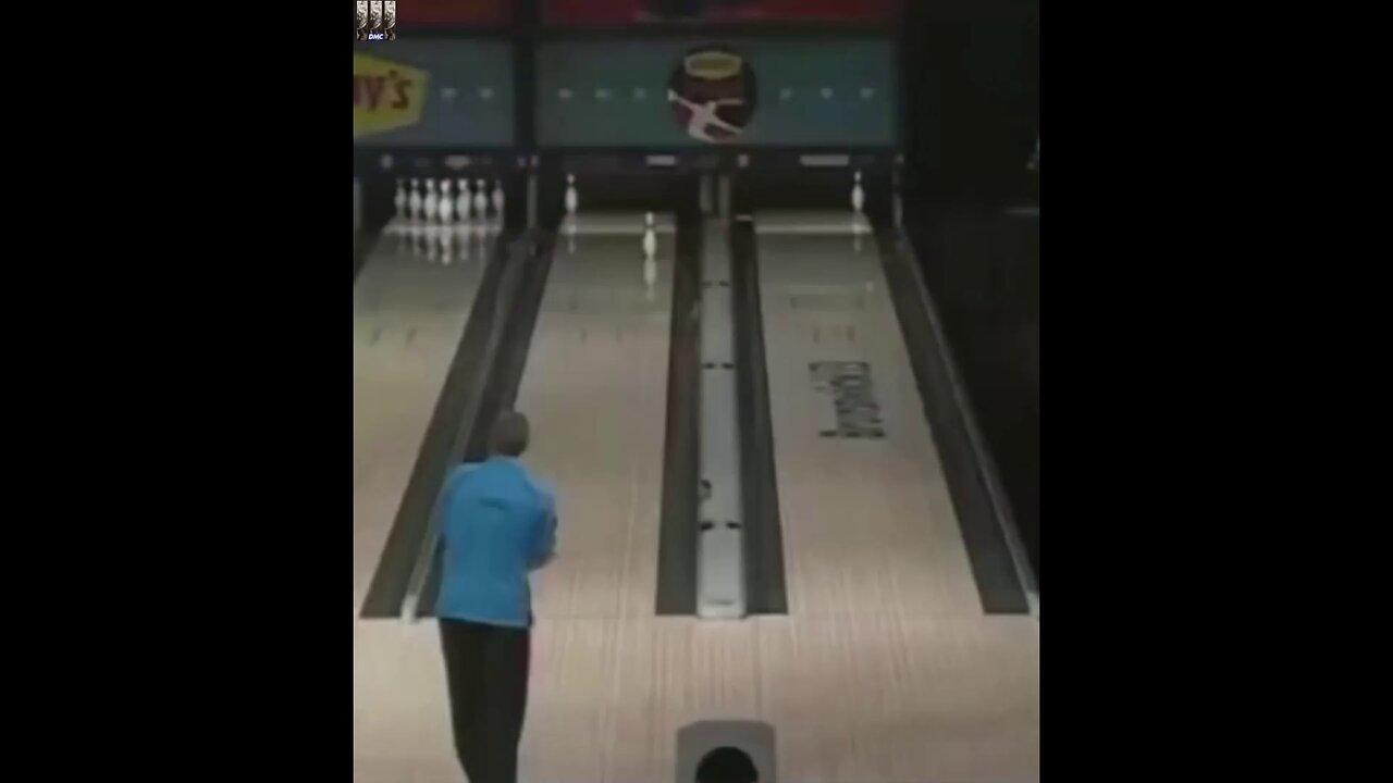 One of the most iconic trick shots in bowling history😲