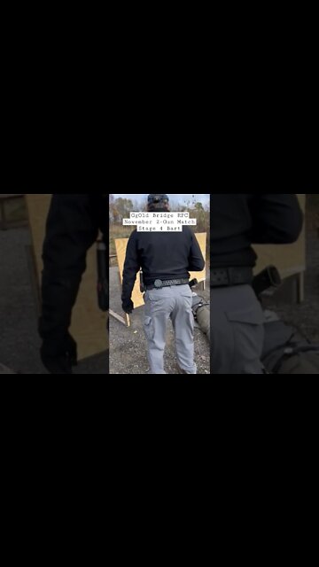 Old Bridge RPC November 2-Gun Match Stage 4 Bart #unloadshowclear