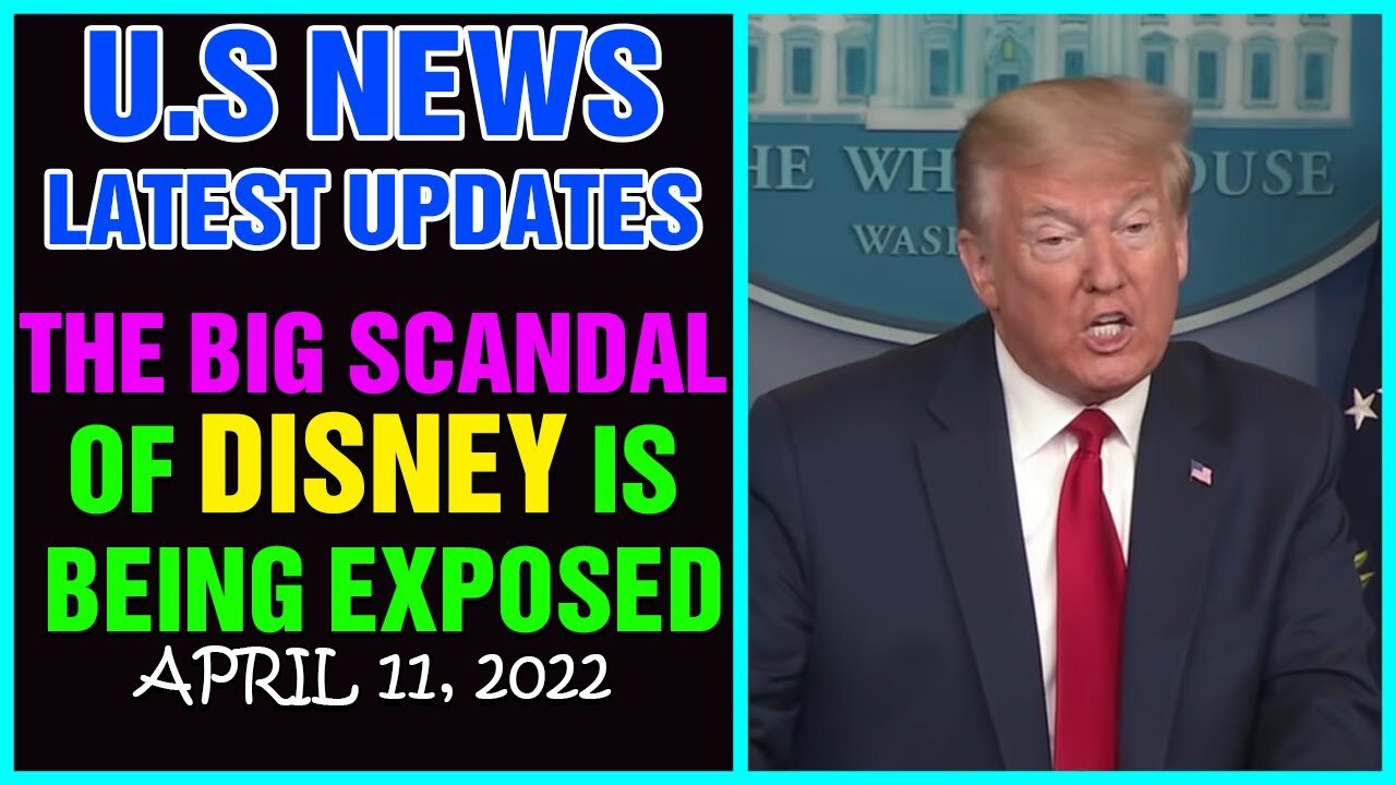 THE BIG SCANDAL OF DISNEY IS BEING EXPOSED - TRUMP NEWS