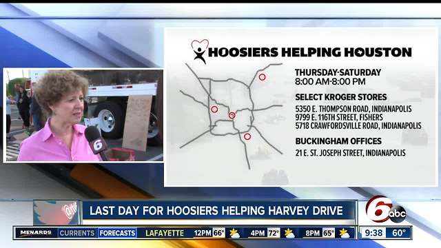 Hoosiers Helping Houston: Congresswonan Susan Brooks talks with RTV6