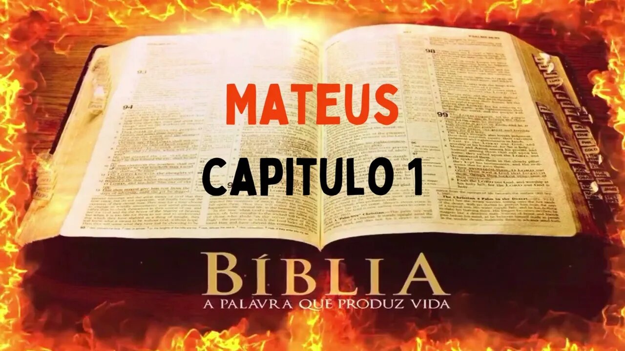 Bíblia Sagrada Mateus CAP 1