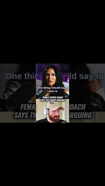 She said arguing in a relationship is a good thing? 🤨