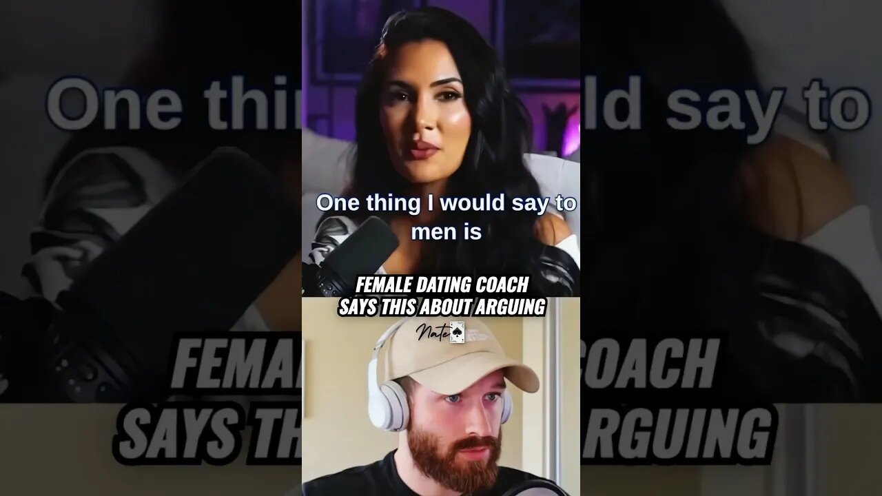 She said arguing in a relationship is a good thing? 🤨