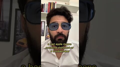 A bad apple - What does it mean?