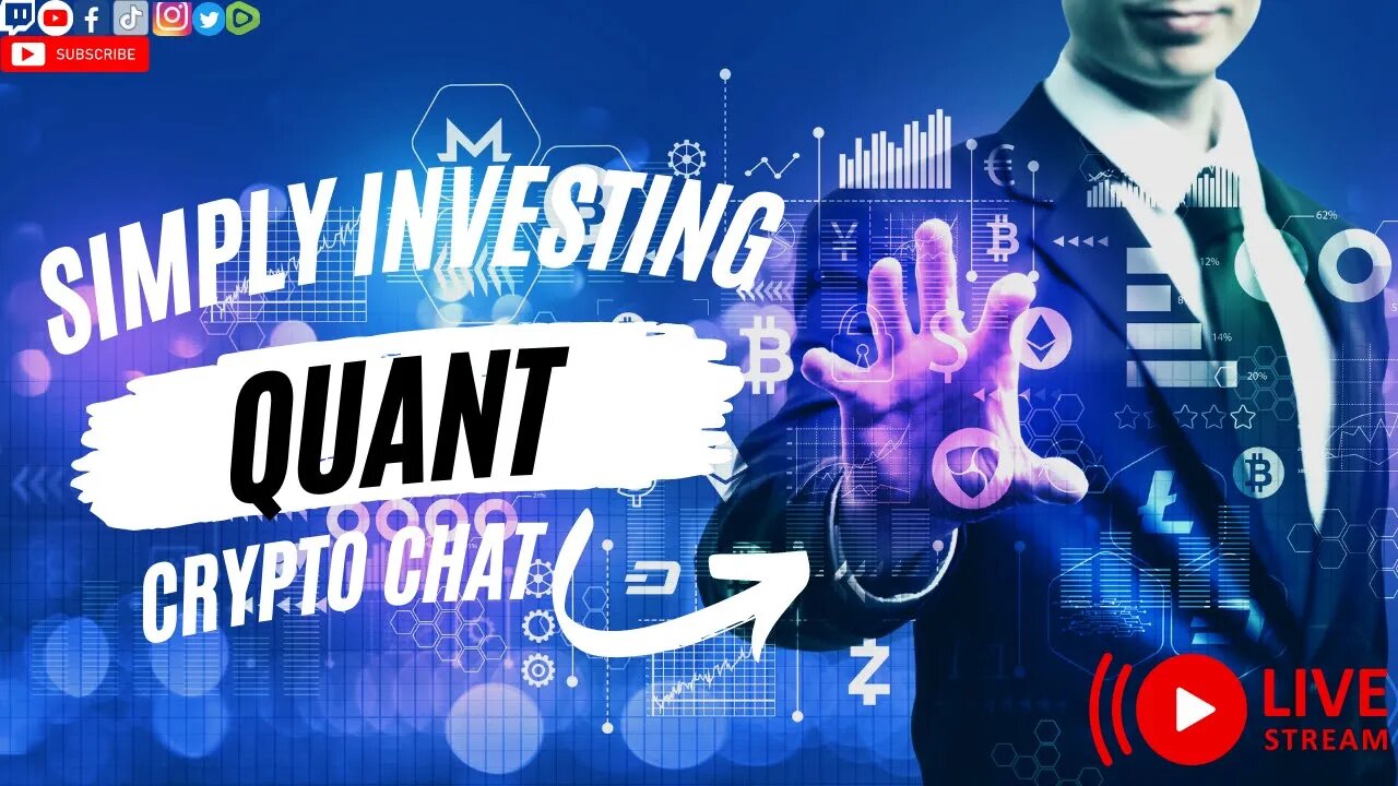 #Crypto Morning Chat! Quant and more!!! #cryptocurrency #investing