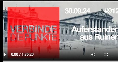 Verbinde die Punkte 912 - Auferstanden aus Ruinen 30.o9.2024