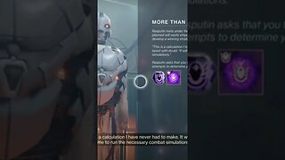 destiny 2 Rasputin having an existential crisis