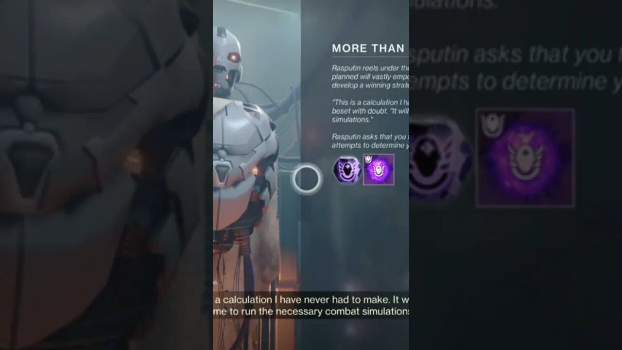 destiny 2 Rasputin having an existential crisis