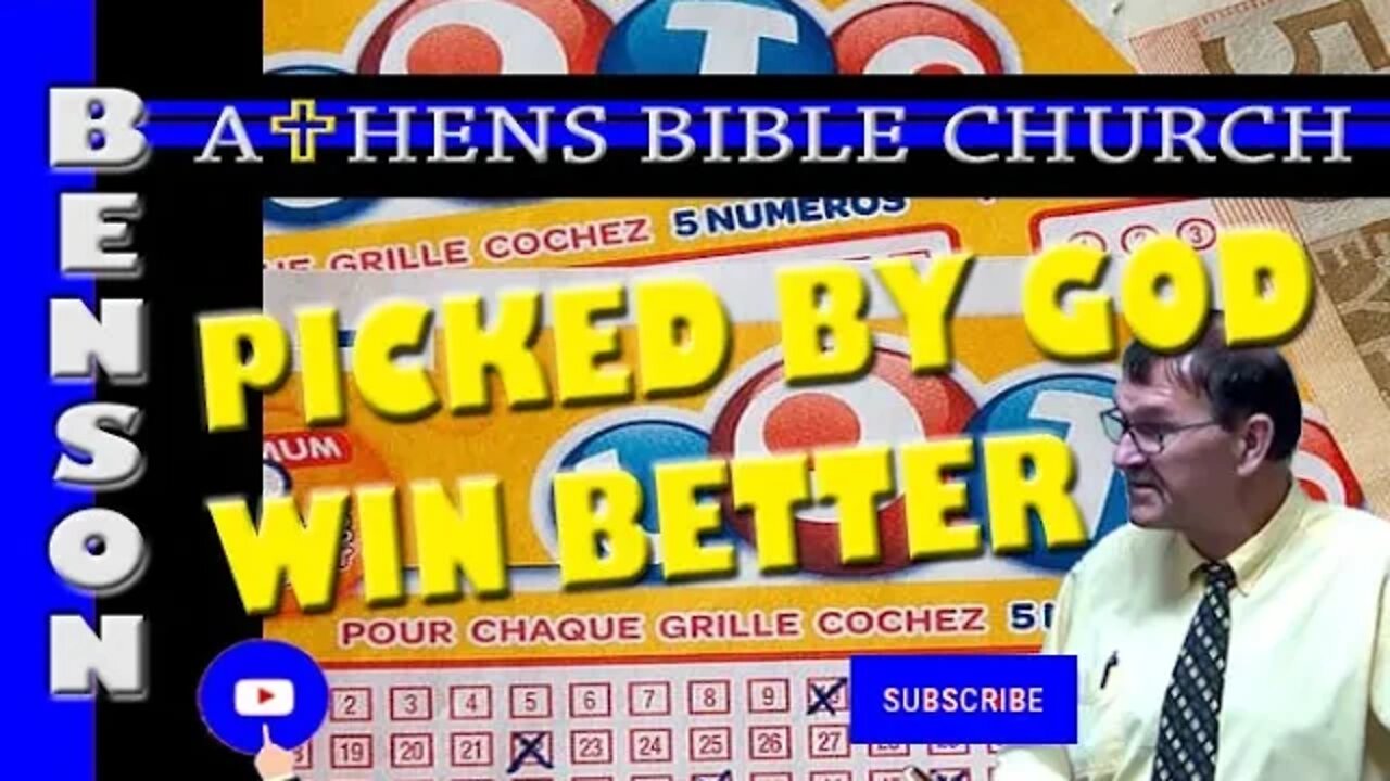 The Lottery Has High Odds but Being Picked by God Has Higher | 2 Corinth 5 | Athens Bible Church