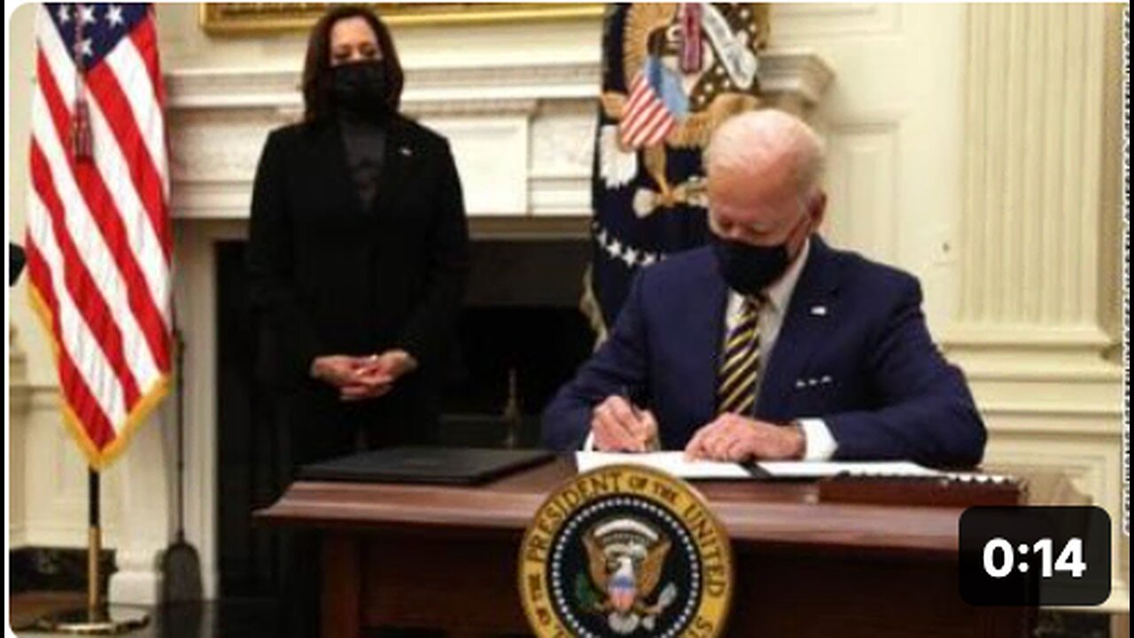 Biden-"I don't Know What I'm Signing" SIGNS IT ANYWAYS!