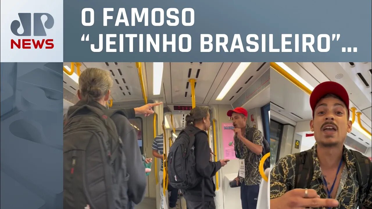 Rapper brasileiro hostilizado no metrô de Portugal viraliza nas redes sociais