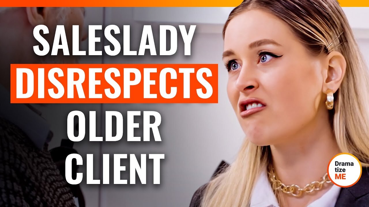 Saleslady Disrespects Older Client