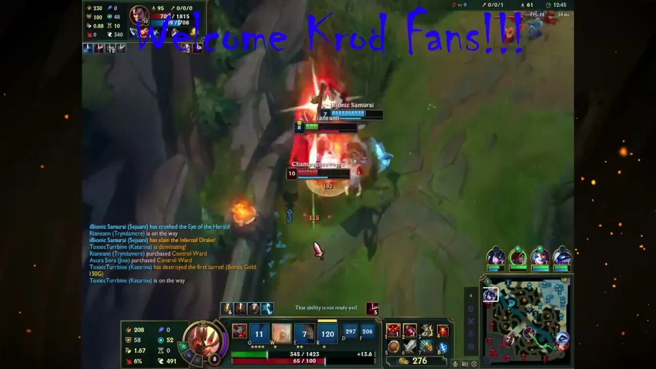 My Best Tryndamere+Katarina SoloQ Duo Game Ever!