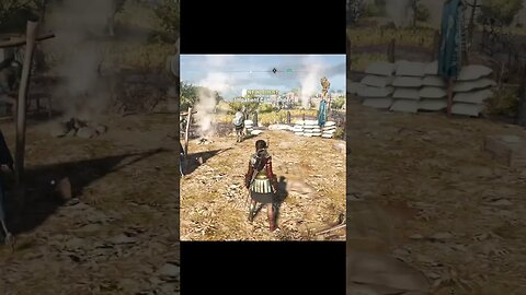 Helping Athenian Commander killing Spartans!! Assassins Creed Odyssey Shorts- 30