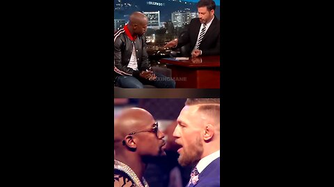 Floyd Mayweather was asked if he like McGregor and Pacquiao