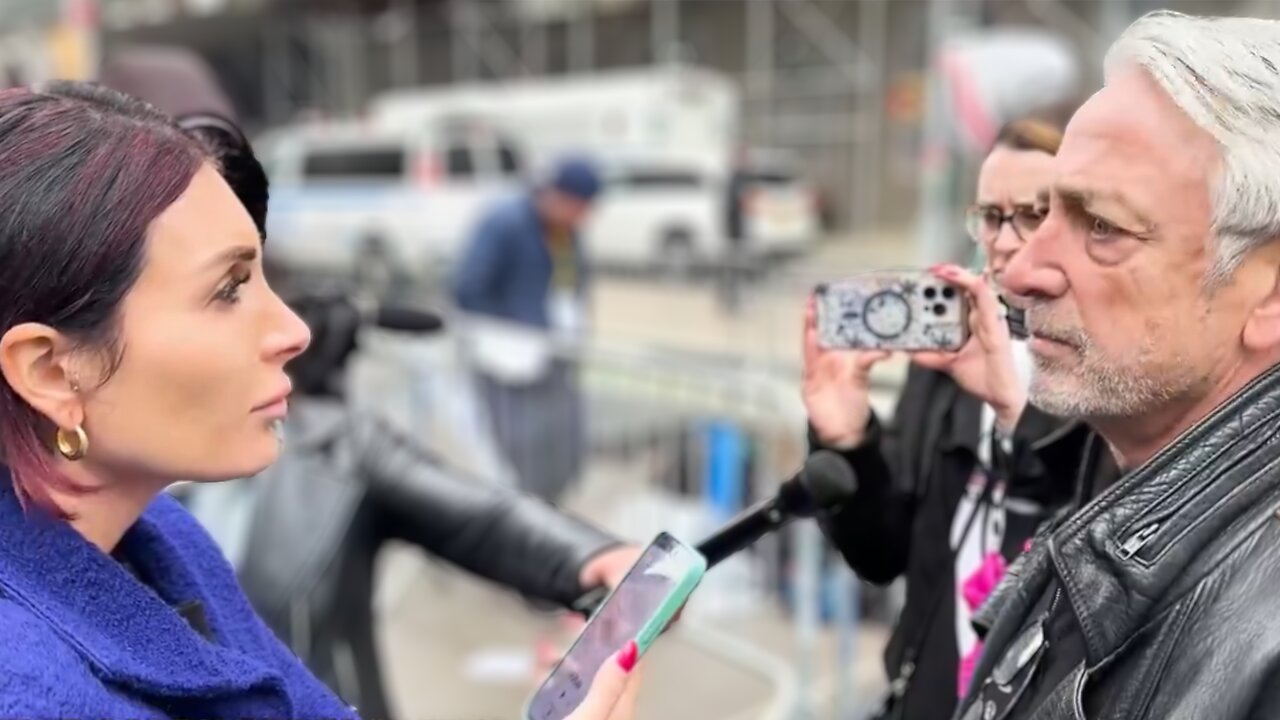 Laura Loomer Interviews Dismissed Trump Juror Mark Demuro Outside of Courthouse