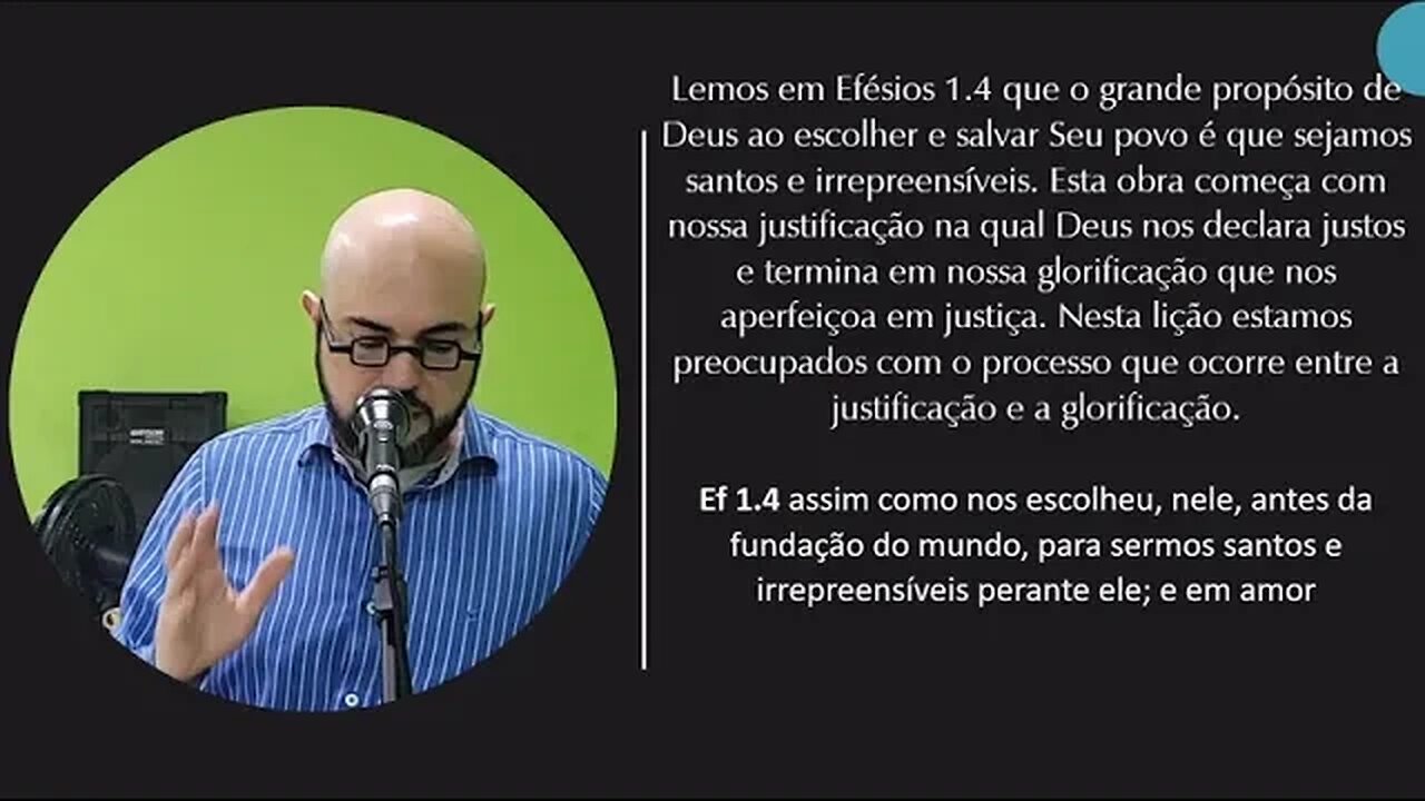 Lição 15 - Perseverança e Santificação