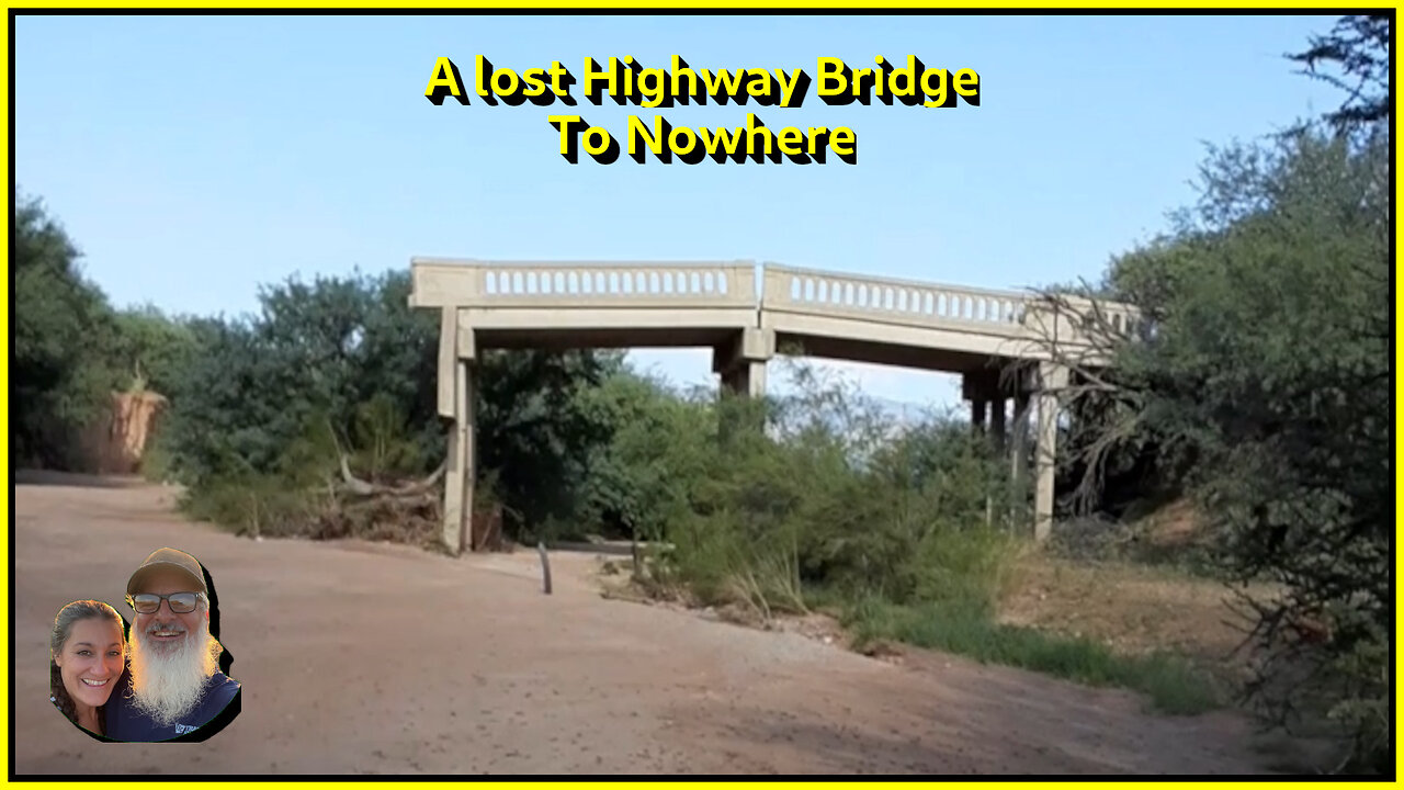 A Bridge To Nowhere...State Route 80 abandoned history