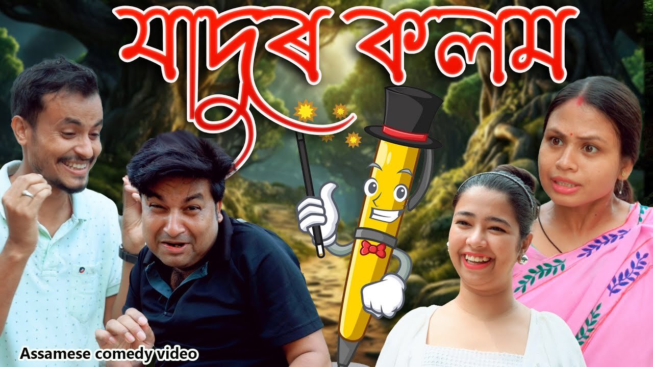 Magic Pen | Assamese comedy video | Assamese funny video