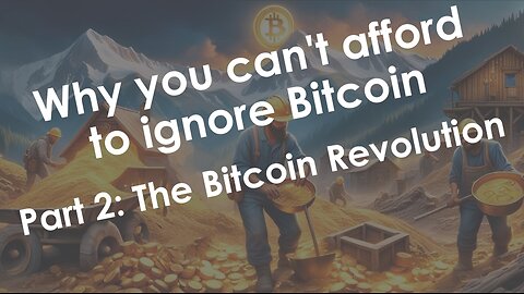 Why you can't afford to ignore Bitcoin - Part 2: The Bitcoin Revolution