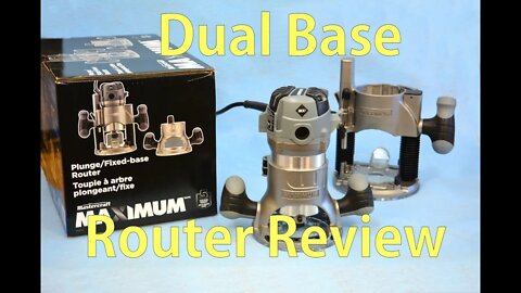 Review of Canadian Tire Dual Base Router - Sponsored