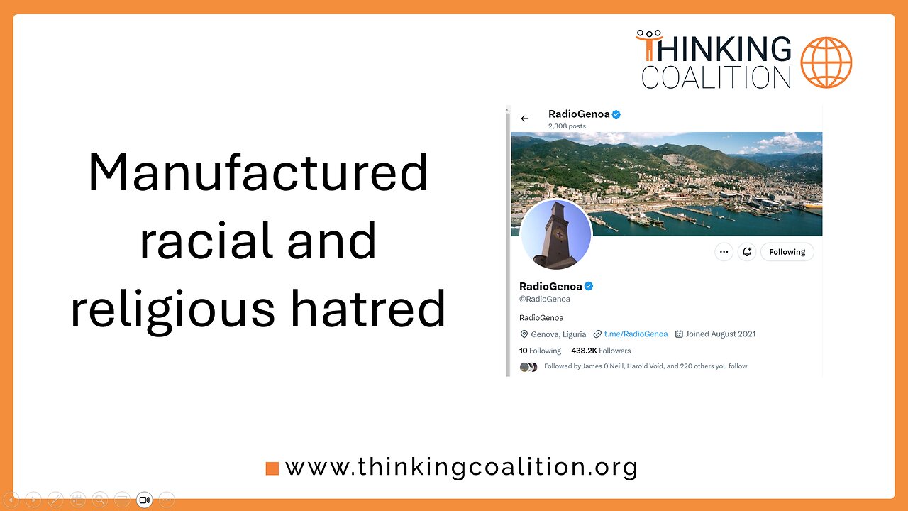 Social media - manufacturing ethnic hatred