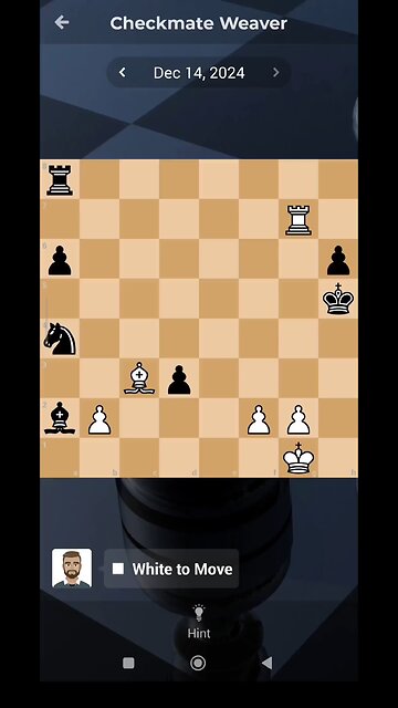 Daily Chess Puzzle 14/12/2024