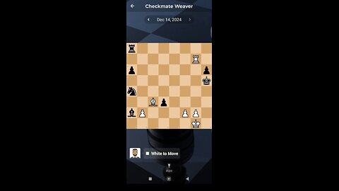 Daily Chess Puzzle 14/12/2024