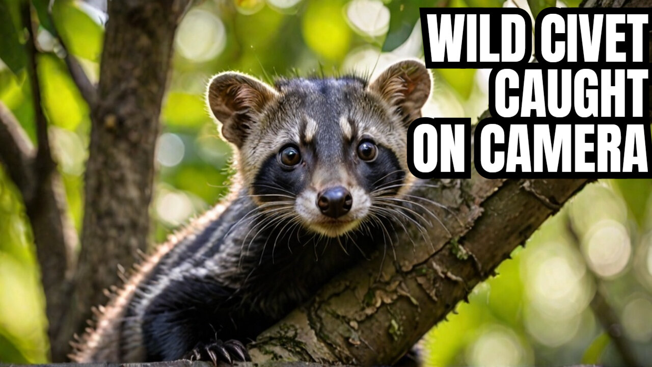Wild CIVET Encounter Caught on Camera! Unbelievable Footage