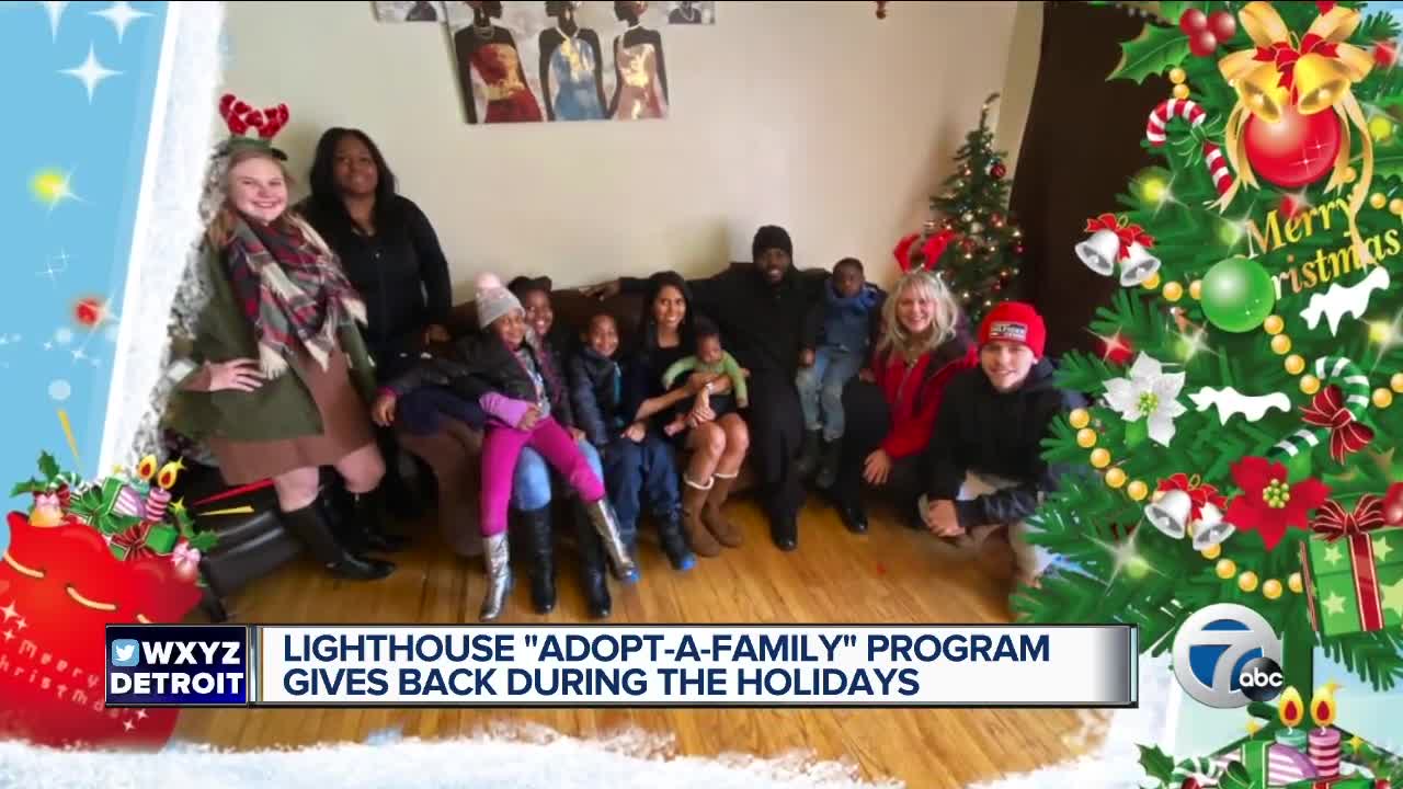 Lighthouse 'Adopt-A Family' program gives back during the holidays