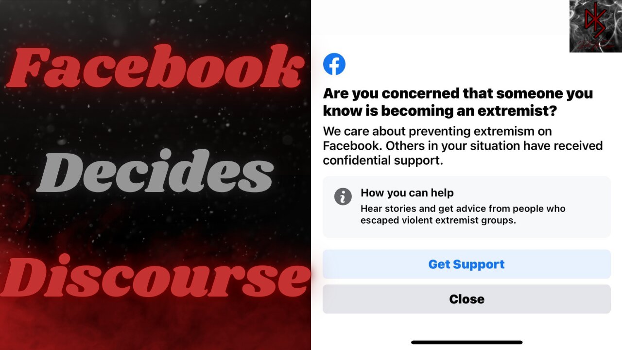 Facebook Deeming People, Groups and Ideas as "Extremism" & Soliciting Snitches