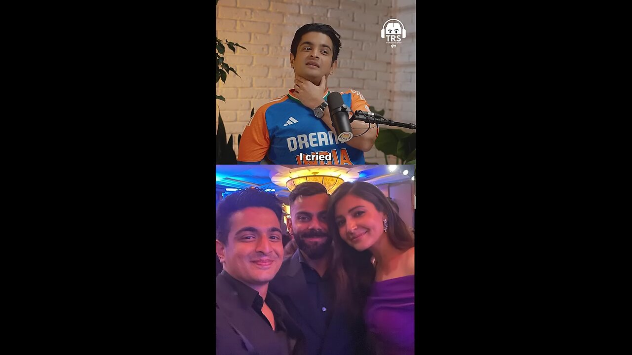 when I met Virat Kohli 😀The ranveer show#cricket