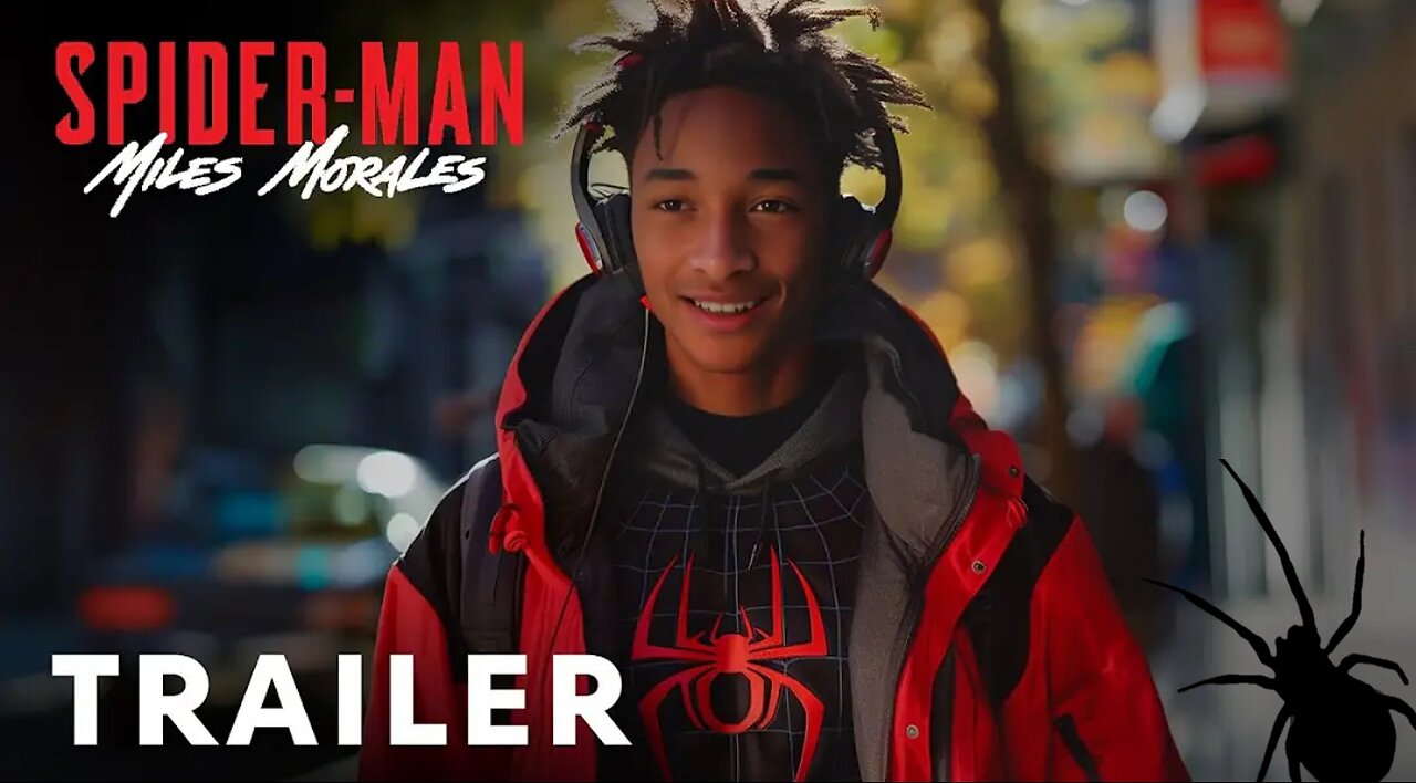 Spider-man Miles Morales (2025)-Teaser trailor Jaden smith, Anya Taylor-Joy