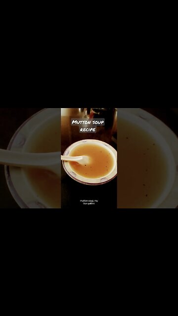 mutton soup | mutton stock | mutton yakhni | fat loss remedy | diet recipe