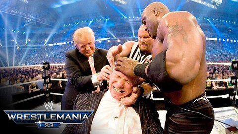 The Battle of the Billionaires | WrestleMania 23 | Mr. McMahon vs Donald Trump