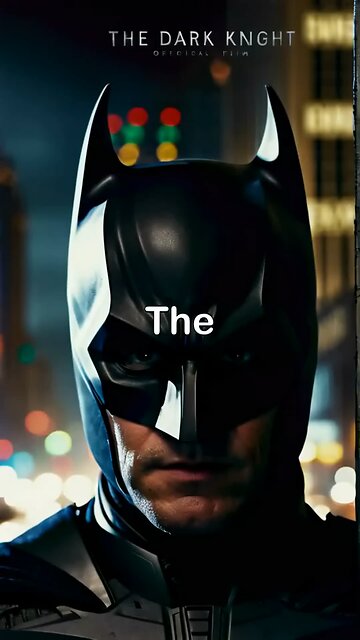 The Dark Knight a cinematographic short video.
