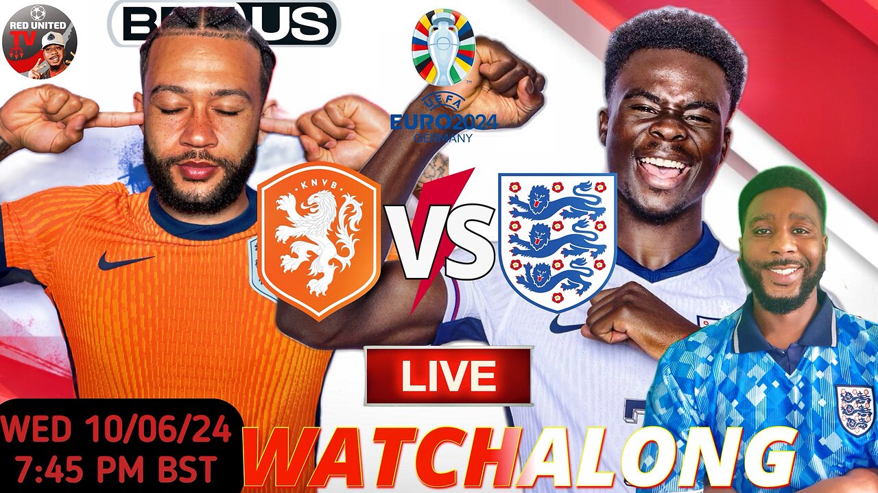 Live Watchalong: Netherlands vs England - Euro 2024 | Real-Time Reactions & Analysis! Ivorian Spice