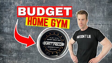 Stop Over Paying | Best Budget Safety Squat Bar | GetRx'd SSB Full Review