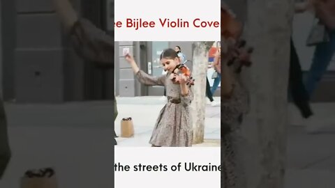 Bijlee Bijlee Violin 🎻 Cover. From the streets of Ukraine