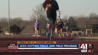 JCCC closing track, cross country programs