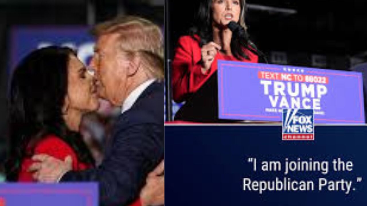 Former Dem Rep. Tulsi Gabbard Joins the Republicans at Trump Rally